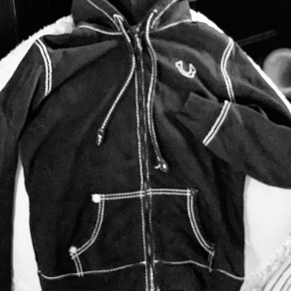 Rare True Religion Zip-up Hoodie
